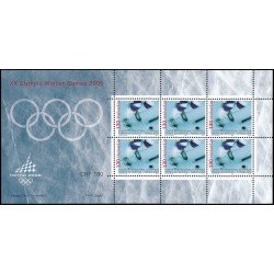 Suiza Switzerland Servicios 483 2005 Comité Internacional Olímpico minihojita MNH Suiza Switzerland Servicios 483 2005 Comité Internacional Olímpico minihojita MNH