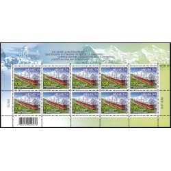 Suiza Switzerland 2159 2012 Transporte Centenario del ferrocarril de Jungfrau, Alpes de Berna minihojita MNH Suiza Switzerland 2159 2012 Transporte Centenario del ferrocarril de Jungfrau, Alpes de Berna minihojita MNH