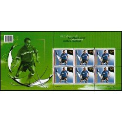 Suiza Switzerland 1976 2008 Deporte Fútbol activo minihojita MNH Suiza Switzerland 1976 2008 Deporte Fútbol activo minihojita MNH