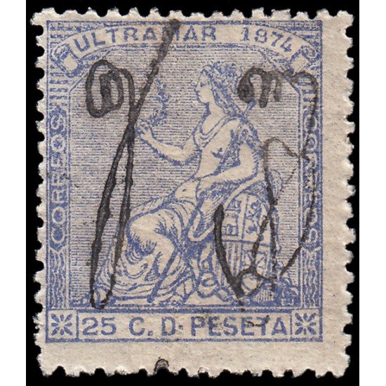 Puerto Rico 4 1874 Alegoría de España MNH Puerto Rico 4 1874 Alegoría de España MNH