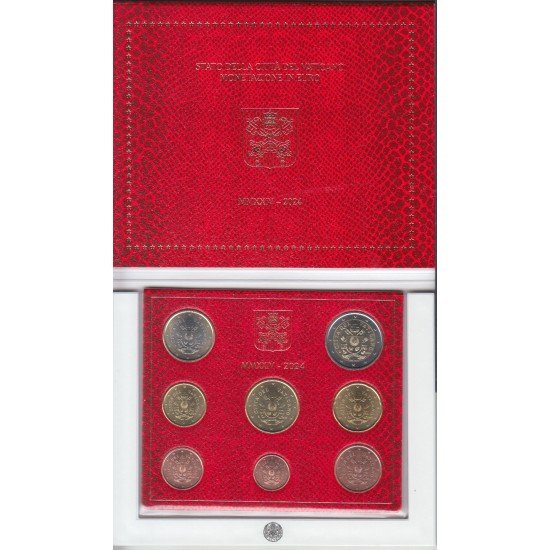 Vaticano 2024 Cartera Oficial Monedas € euros Papa Francisco Vaticano 2024 Cartera Oficial Monedas € euros Papa Francisco