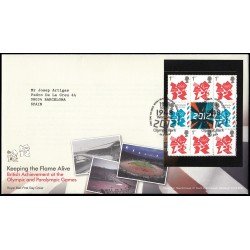 Gran Bretaña C3712a 2012 SPD FDC (1ª hoja) HB de Carné Prestigio Tallents House Edinburgh Sobre primer día Gran Bretaña C3712a 2012 SPD FDC (1ª hoja) HB de Carné Prestigio Tallents House Edinburgh Sobre primer día