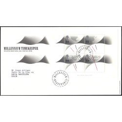 Gran Bretaña HB 8 1999 SPD FDC Cronómetro del milenio Philatelic Bureau Sobre primer día