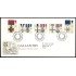 Gran Bretaña 1484/88 1990 SPD FDC Condecoraciones militares Philatelic Bureau Sobre primer día