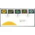 Gran Bretaña 1794/98 1995 SPD FDC Las cuatre estaciones La primavera Springfield Sobre primer día