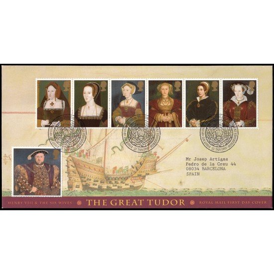 Gran Bretaña 1935/41 1997 SPD FDC El gran Tudor Philatelic Bureau Sobre primer día