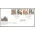 Gran Bretaña 1942/45 1997 SPD FDC Aniversarios religiosos Asle of Iona Sobre primer día