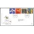 Gran Bretaña 2070/73 1999 SPD FDC Millennium Serie  2 Viajeros Philatelic Bureau Sobre primer día