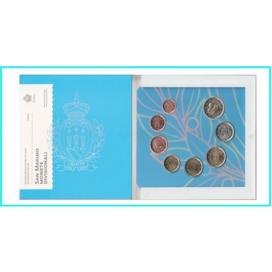 San Marino 2024 Cartera Oficial Monedas € euros