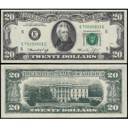 Billete Estados Unidos 20$ 1974 Billete Estados Unidos 20$ 1974