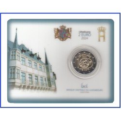 Luxemburgo 2024 Cartera Oficial Coin Card 2 € Feierstëppler Luxemburgo 2024 Cartera Oficial Coin Card 2 € Feierstëppler