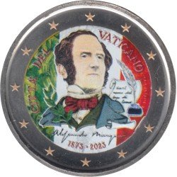 Vaticano 2023 2 € euros Color No conmemorativos Manzoni 