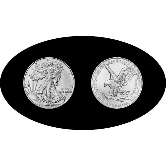 Estados Unidos United States 1 OZ onza 2024 American Silver Eagle 1$ Plata Ag Estados Unidos United States 1 OZ onza 2024 American Silver Eagle 1$ Plata Ag
