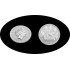 Gran Bretaña Great Britain 1 OZ onza  2022 Rolling Stones 2 pounds Plata Ag