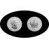 Canadá Canada 1 OZ onza 2012 Maple Leaf Elisabeth II  5$ Plata Ag