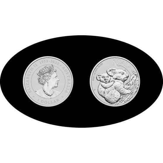 Australia 1 OZ onza 2023 Koala 1$ $ Plata Ag Australia 1 OZ onza 2023 Koala 1$ $ Plata Ag