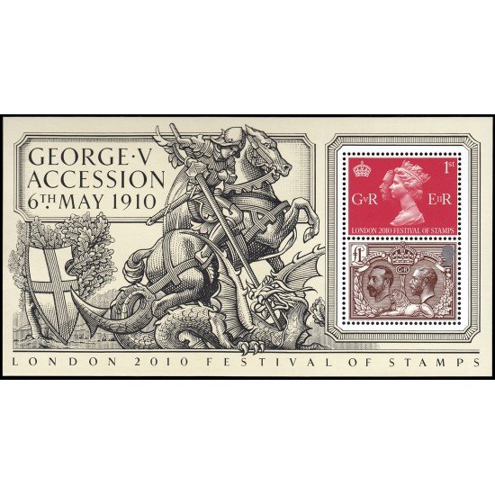 Gran Bretaña HB 74 2010 Exposición filatélica internacional en Londres MNH Gran Bretaña HB 74 2010 Exposición filatélica internacional en Londres MNH