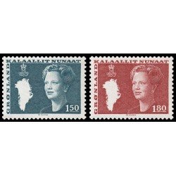 Groenlandia 122/23 1982 Reina Margarita II MNH