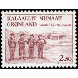 Groenlandia 134 1983 250 aniv. del asentamiento Nuevo Herrenhut MNH