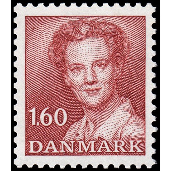 Dinamarca Denmark 749 1982 Reina Margarita II serie 2 MNH Dinamarca Denmark 749 1982 Reina Margarita II serie 2 MNH