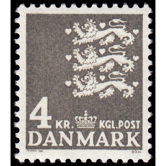 Dinamarca Denmark 470C 1969 Escudo de armas MNH Dinamarca Denmark 470C 1969 Escudo de armas MNH