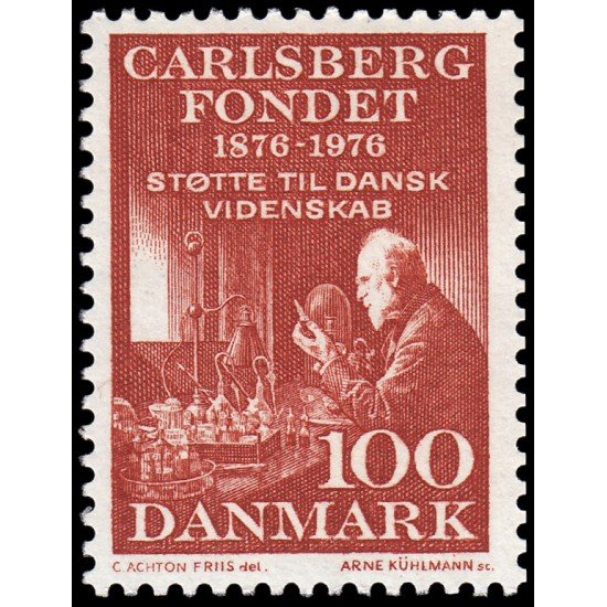 Dinamarca Denmark 631 1976 Centenario de la Fundación Carlsberg MNH Dinamarca Denmark 631 1976 Centenario de la Fundación Carlsberg MNH