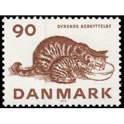 Dinamarca Denmark 612 1975 Centenario de la asociación para la protección de animales MNH Dinamarca Denmark 612 1975 Centenario de la asociación para la protección de animales MNH