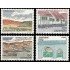 Dinamarca  Denmark 665/68 1978 Paisajes de Jutlandia central MNH