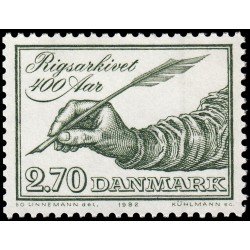 Dinamarca Denmark 764 1982 400 aniv. del Archivo Estatal MNH Dinamarca Denmark 764 1982 400 aniv. del Archivo Estatal MNH