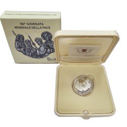 Vaticano 2017 Cartera Oficial Estuche Moneda 5€ euros proof Día de la Paz Vaticano 2017 Cartera Oficial Estuche Moneda 5€ euros proof Día de la Paz