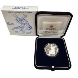 Vaticano 2022 Estuche Oficial Moneda 10 € euros San Andrés Proof Vaticano 2022 Estuche Oficial Moneda 10 € euros San Andrés Proof