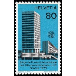 Suiza Switzerland Servicios 441 1973 Nuevo edificio MNH Suiza Switzerland Servicios 441 1973 Nuevo edificio MNH