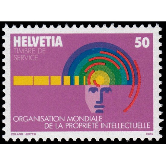 Suiza Switzerland Servicios 463 1985 Organización Mundial de la Propiedad Intelectual MNH Suiza Switzerland Servicios 463 1985 Organización Mundial de la Propiedad Intelectual MNH