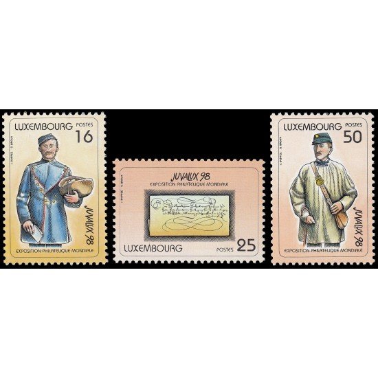 Luxemburgo 1398/00 1998 Exposición Filatélica Internacional JUVALUX 98 MNH Luxemburgo 1398/00 1998 Exposición Filatélica Internacional JUVALUX 98 MNH