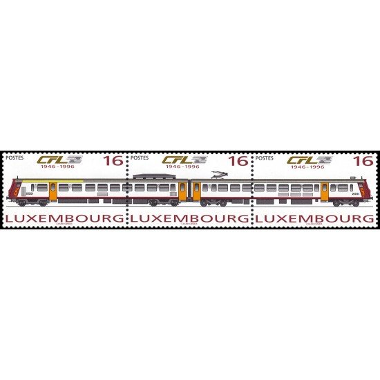 Luxemburgo 1337A 1996 50 Aniv. de la Compañía Nacional de Ferrocarriles de Luxemburgo MNH