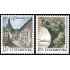 Luxemburgo 1180/81 1989 Lugares turísticos MNH