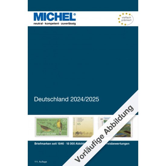MICHEL Catálogo de Michel Alemania 2024/2025
