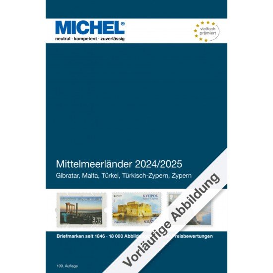 MICHEL Catálogo Mediterráneo de Michel 2024/2025 (E 9)