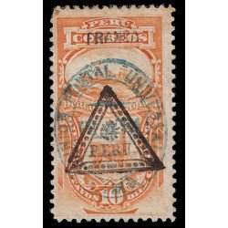 Perú Arequipa 28a 1885 Sellos-taxas de 1885 con sobrecarga MH Perú Arequipa 28a 1885 Sellos-taxas de 1885 con sobrecarga MH