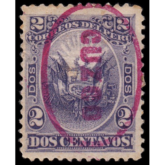 Perú Cuzco 13 1984 Sellos de Perú de 1874-84 con sobrecarga MH Perú Cuzco 13 1984 Sellos de Perú de 1874-84 con sobrecarga MH