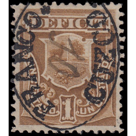 Perú Cuzco 16 1985 Sellos de Perú de 1874-79 con sobrecarga MH Perú Cuzco 16 1985 Sellos de Perú de 1874-79 con sobrecarga MH