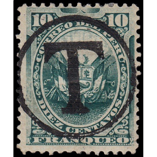 Perú Huacho 2 1984 Sellos de Perú de 1874-79 con sobrecarga MH Perú Huacho 2 1984 Sellos de Perú de 1874-79 con sobrecarga MH