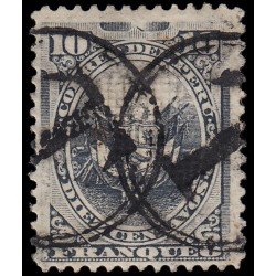 Perú Moquegua 13a 1885 Sellos de Perú de 1884 con sobrecarga MH Perú Moquegua 13a 1885 Sellos de Perú de 1884 con sobrecarga MH