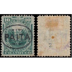 Perú Paita 2 1884 Sellos de Perú de 1874-84 con sobrecarga MH