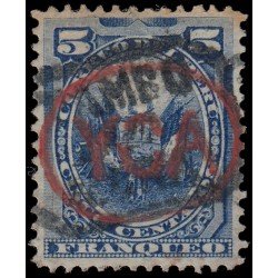 Perú Yca 2a 1884 Sellos de Perú de1874-85 con sobrecarga negra o violeta Usado Perú Yca 2a 1884 Sellos de Perú de1874-85 con sobrecarga negra o violeta Usado