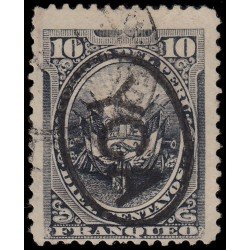 Perú Yca 3 1884 Sellos de Perú de1874-85 con sobrecarga negra o violeta Usado Perú Yca 3 1884 Sellos de Perú de1874-85 con sobrecarga negra o violeta Usado