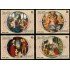 Burundi 837/40 1980 Navidad MNH