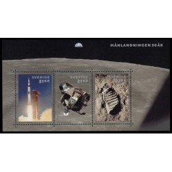 Suecia Sweden F3260 2019 Espacio 50 aniv. de la misión Apolo a la luna MNH Suecia Sweden F3260 2019 Espacio 50 aniv. de la misión Apolo a la luna MNH