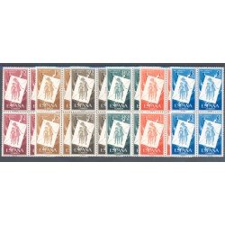 España Spain 1200/05 1956 Pro Infancia Húngara Bl.4  MNH