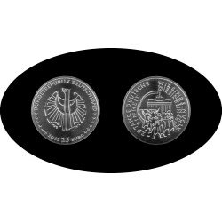 Alemania 2015 25€ Reunificación Alemana Plata Ag Alemania 2015 25€ Reunificación Alemana Plata Ag